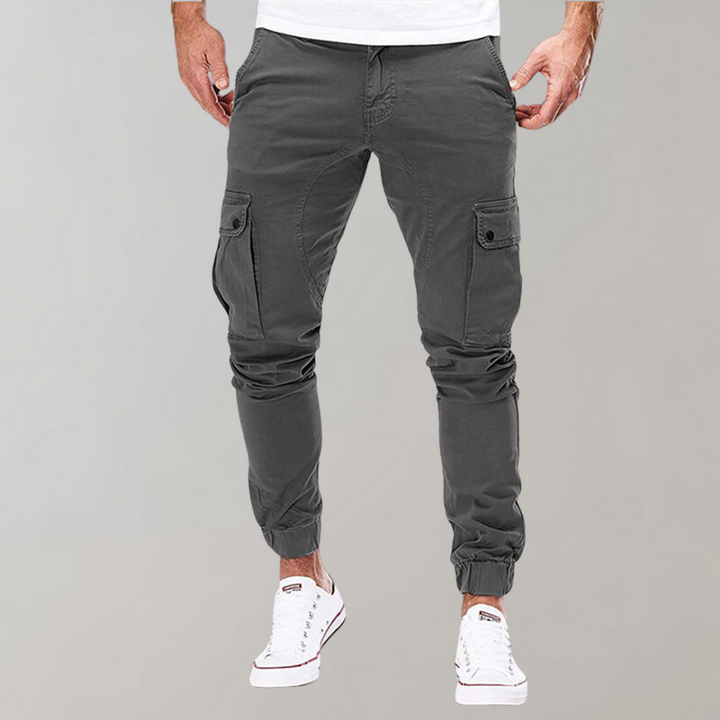 Levoire | Pantalon Cargo Pratique Homme Gris