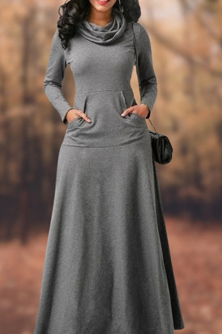 Levoire | Robe maxi pour femmes Gris