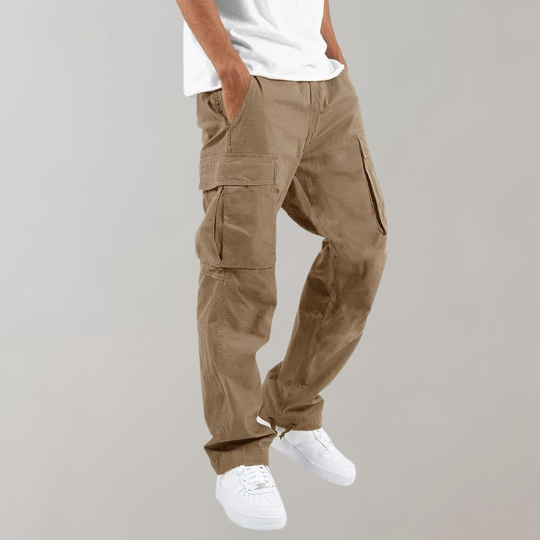 Levoire | Pantalon Cargo Pour Hommes Pour Des Jours Décontractés Khaki