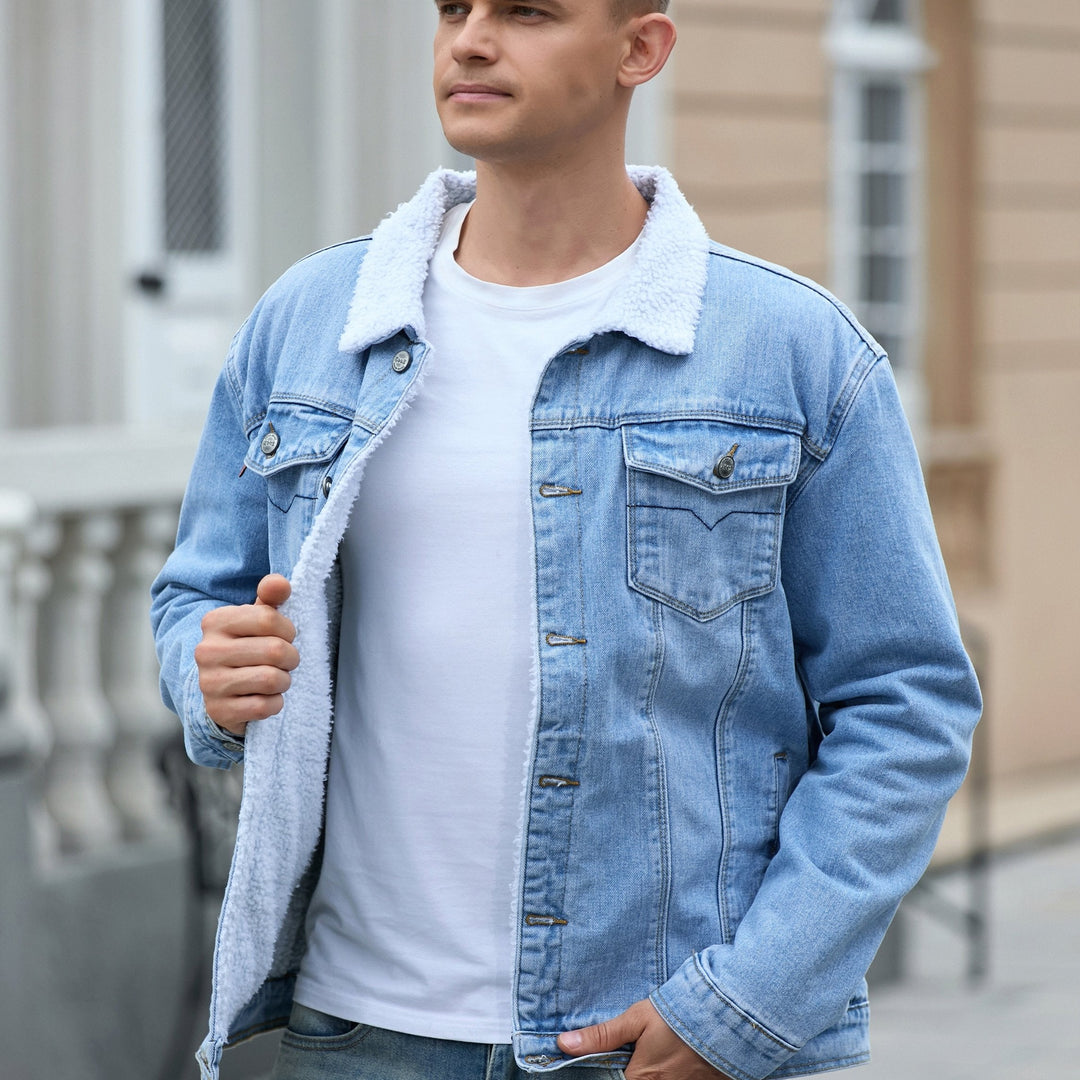 Levoire | Veste En Jean Décontractée Pour Homme