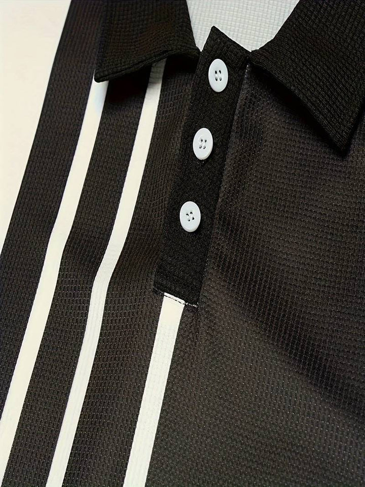 Levoire | Chemise En Bloc De Couleur À Carreaux Et Rayures
