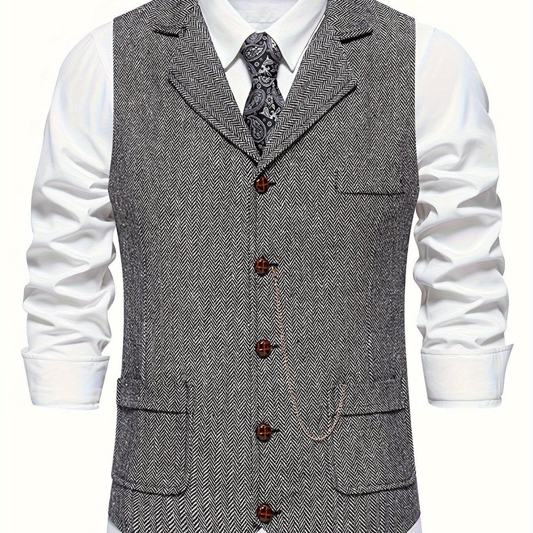 Levoire | Gilet Rétro Avec Motifs Marins
