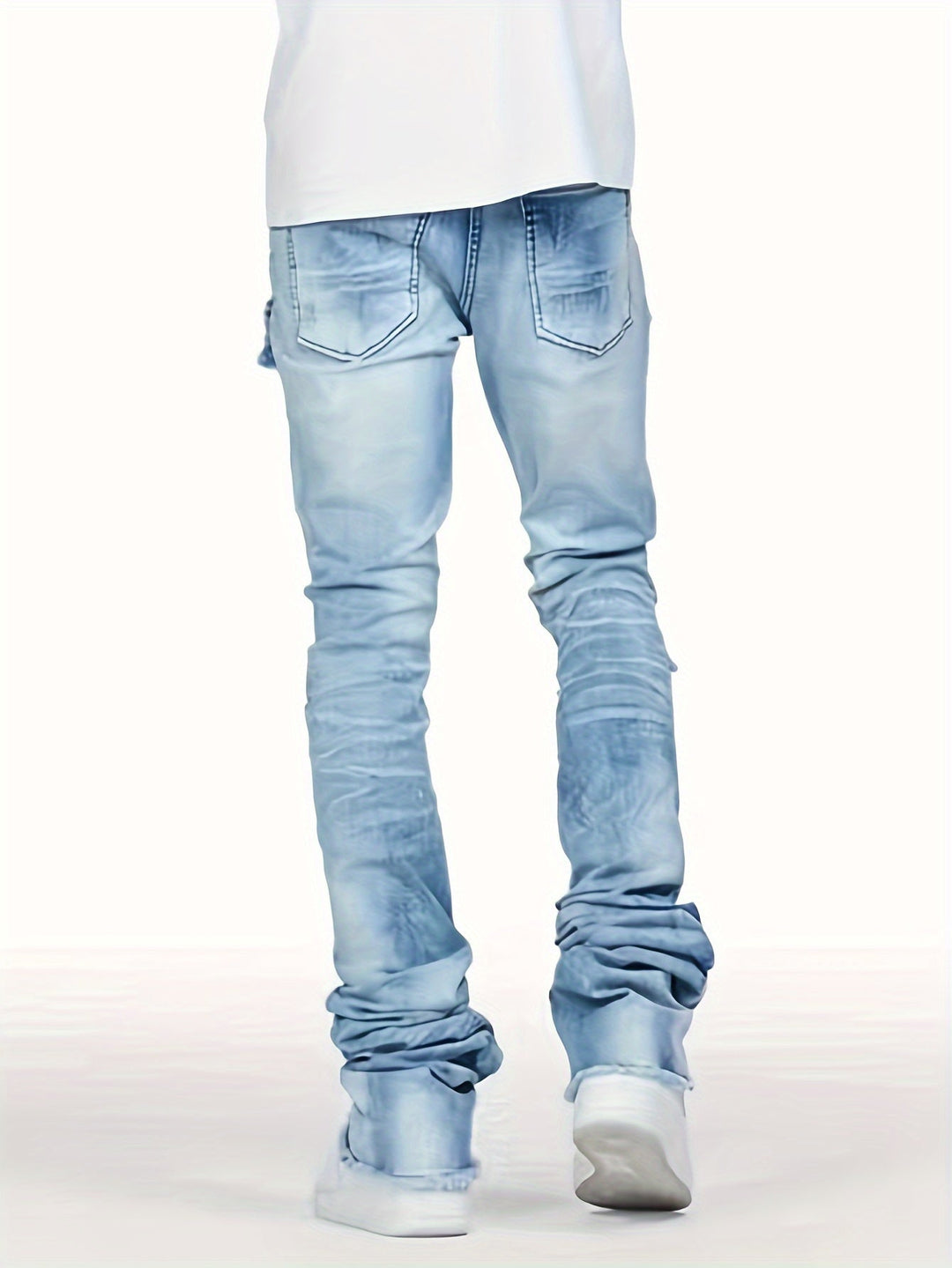 Levoire | Jean Bootcut Usé Avec Un Plan Multitâche