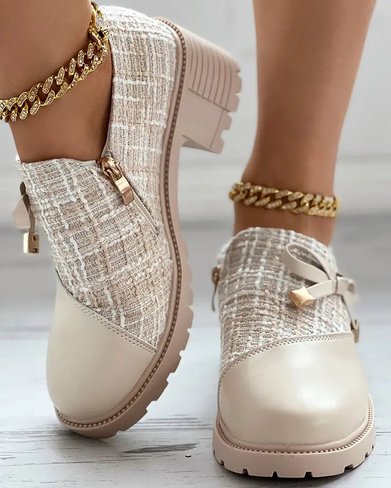 Levoire | Bottes Lisses Hautes Avec Fermeture Éclair