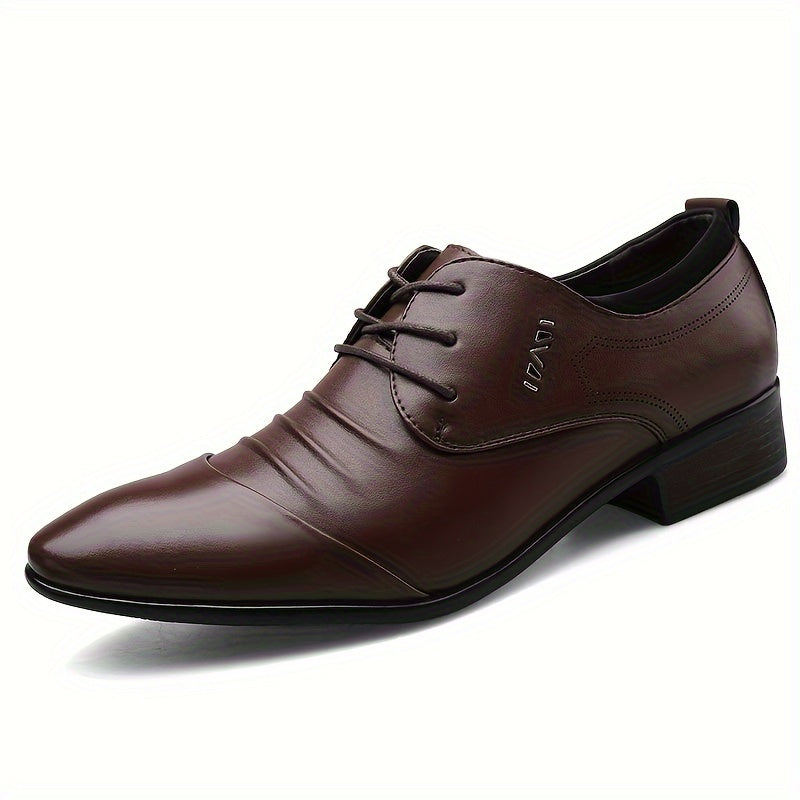 Levoire | Chaussures Officielles Pour Hommes Marron foncé