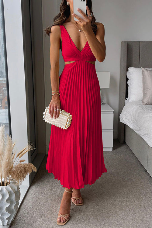 Levoire | Sol | Robe sans manches de Noah Rouge