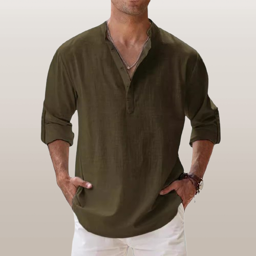 Levoire | Veste Décontractée Femme vert militaire