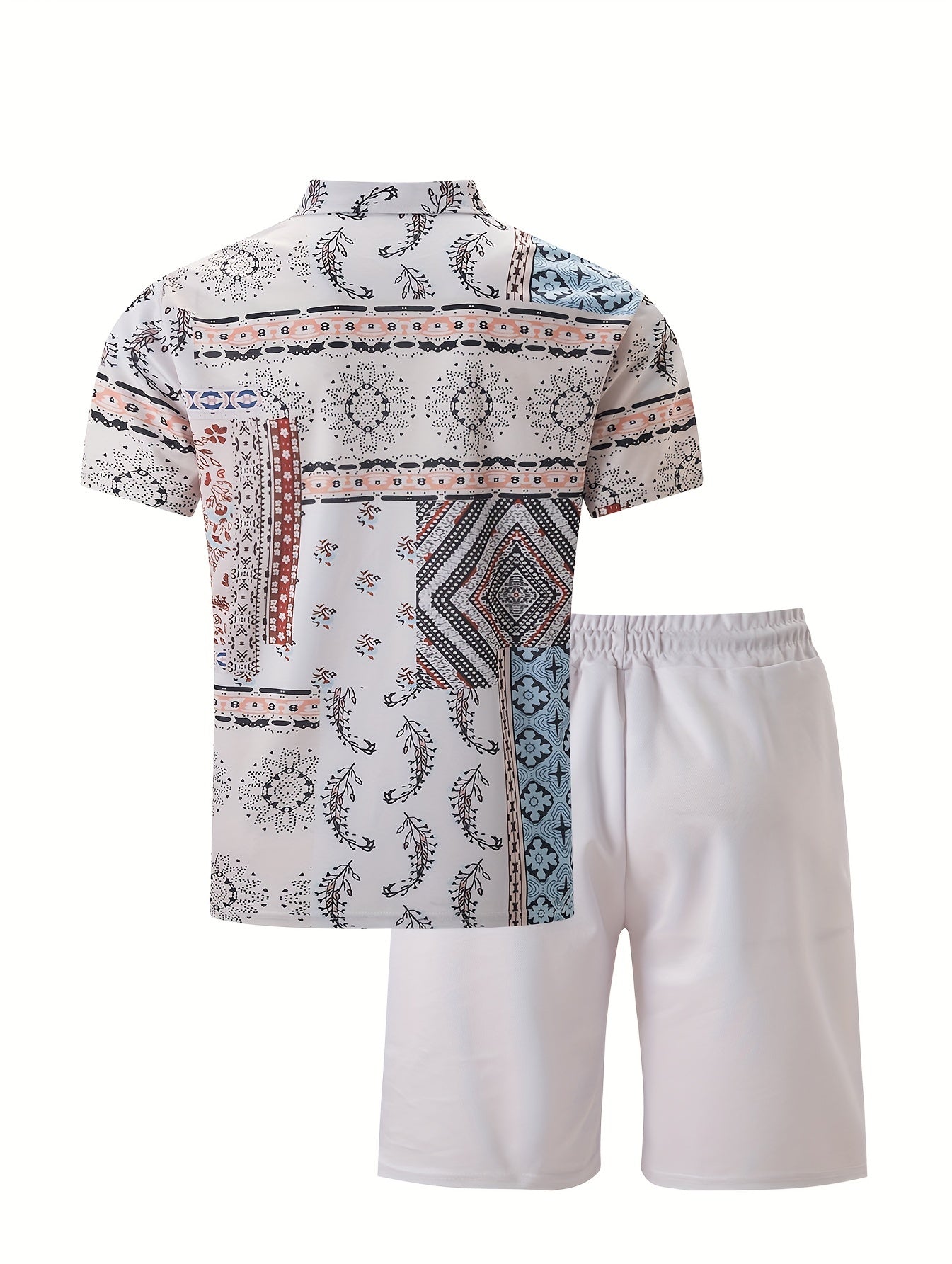 Levoire | Ensemble Paisley À Deux Pièces Pour Hommes D'Été