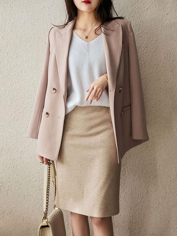 Levoire | Pull En Maille Avec Sensation Cachemire Et Décolleté En V