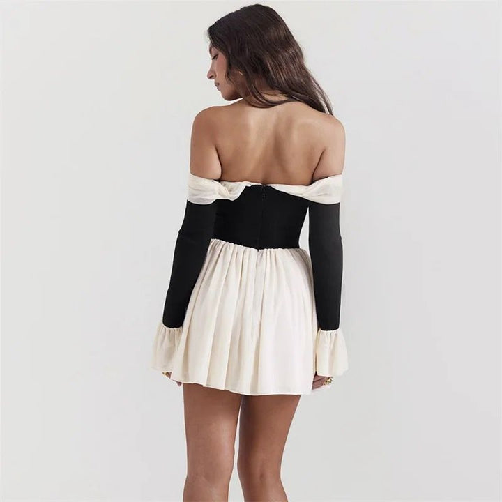 Levoire | Off Shoulder Corset Mini Dress