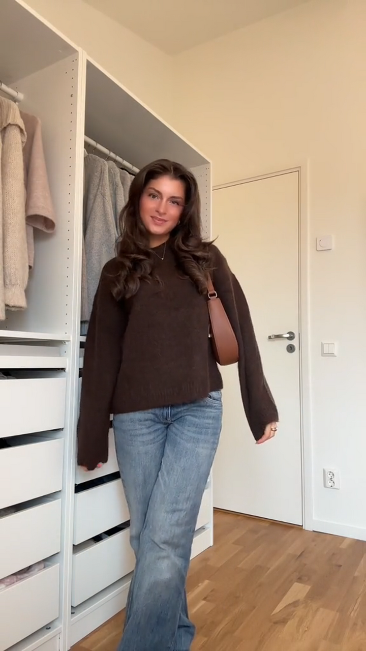 Levoire | Pull Col Rond En Mohair