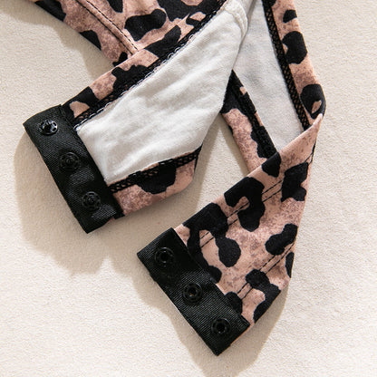 Levoire | Imprimé léopard tissu en filet combinaison sexy