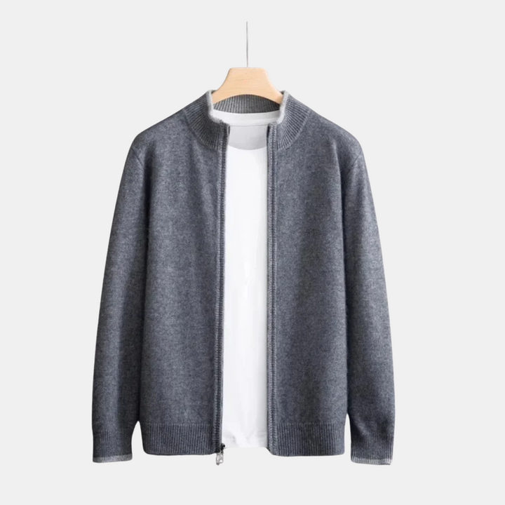 Levoire | Veste En Tricot Classique Harmaa