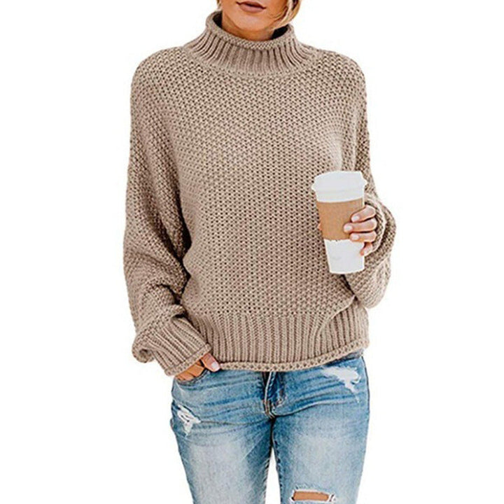 Levoire | Pull À Col Roulé Doux Braun