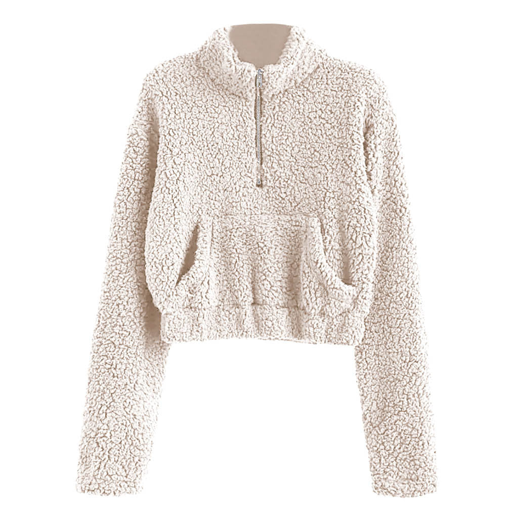 Pull douillet pour femmes avec col montant Levoire