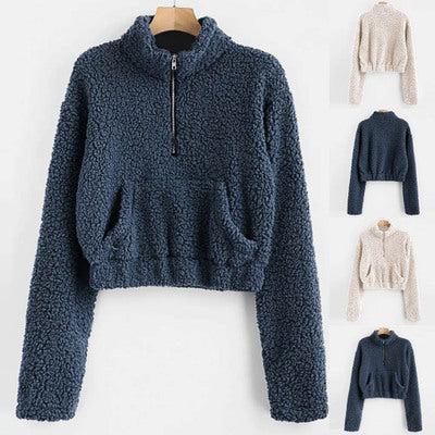 Pull douillet pour femmes avec col montant Levoire