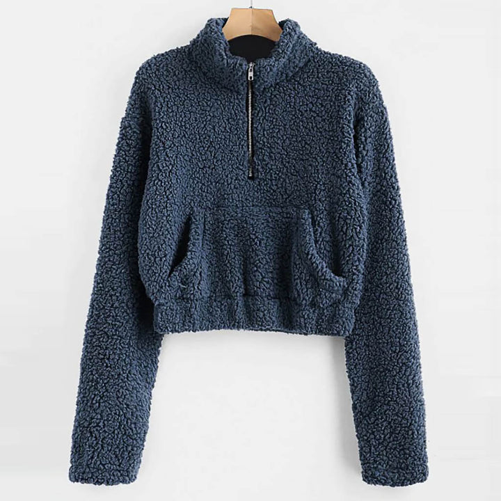 Pull douillet pour femmes avec col montant Levoire