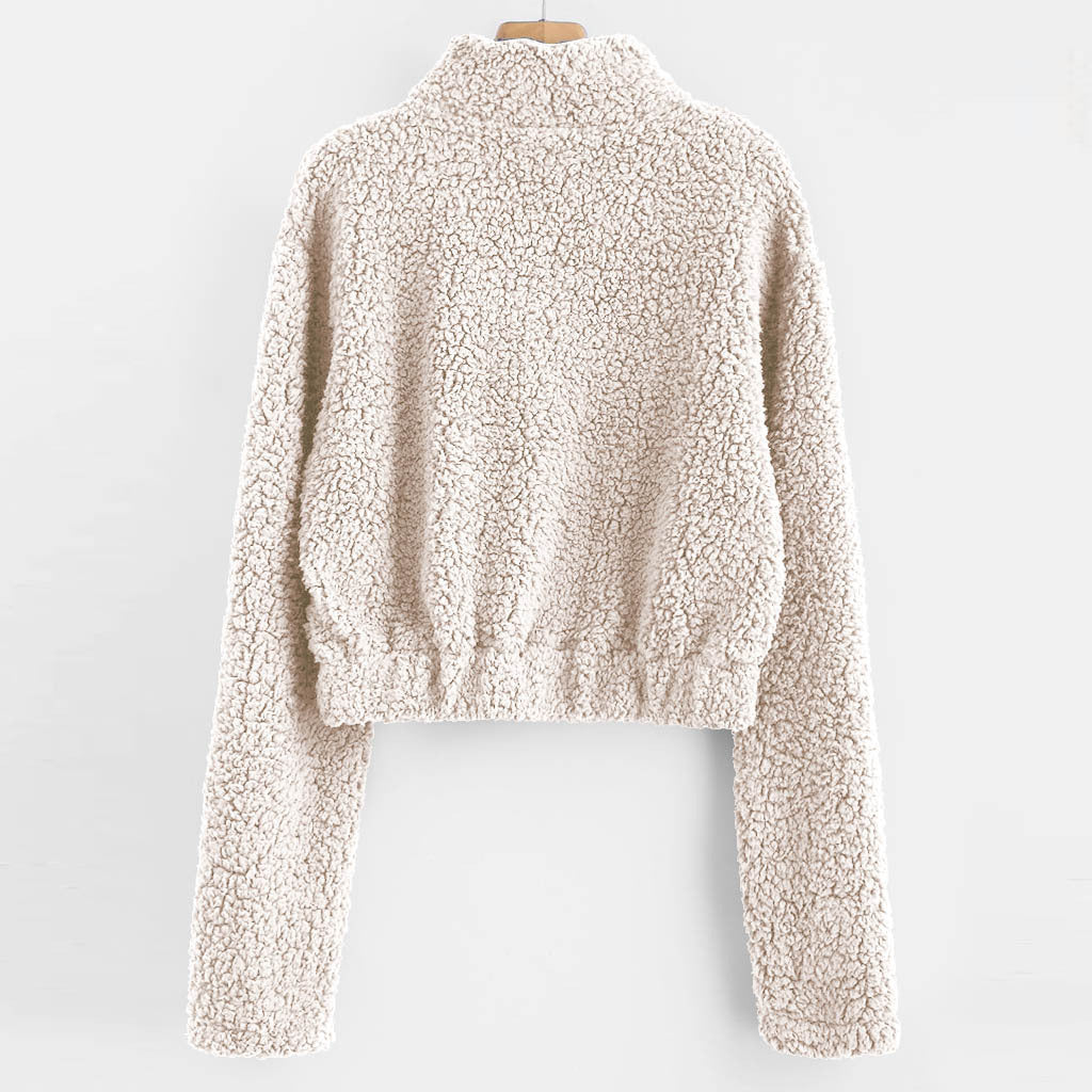 Pull douillet pour femmes avec col montant Levoire