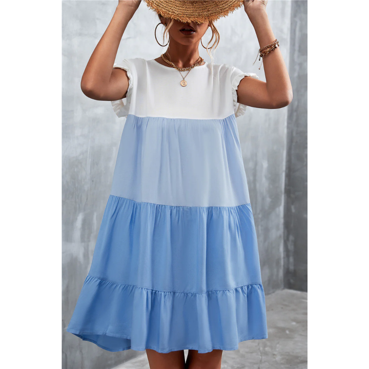 Levoire | Robe d'été mini pour femmes Bleu