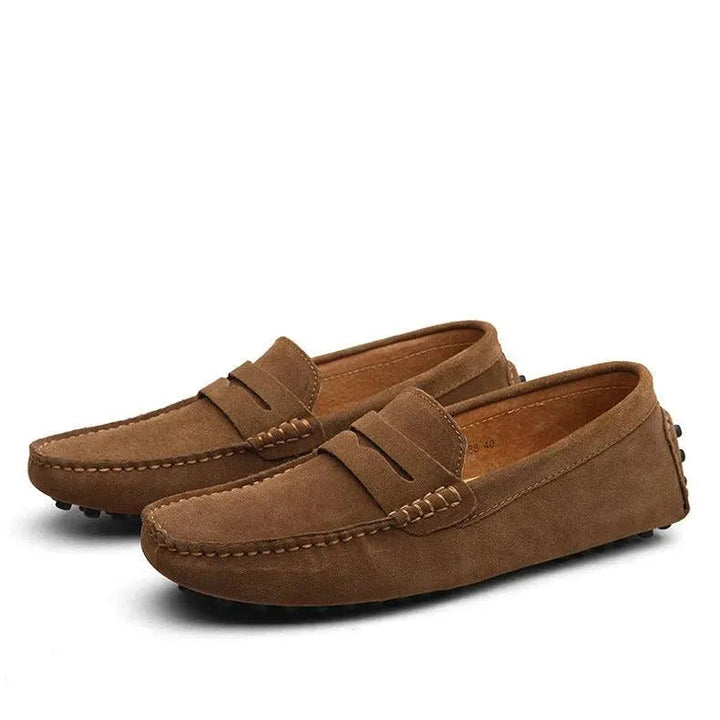 Levoire | Mocassins pour hommes en nubuck, également en grandes tailles Blown