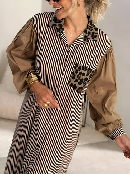 Levoire | Robe Ludique Avec Des Oreilles De Chat Braun