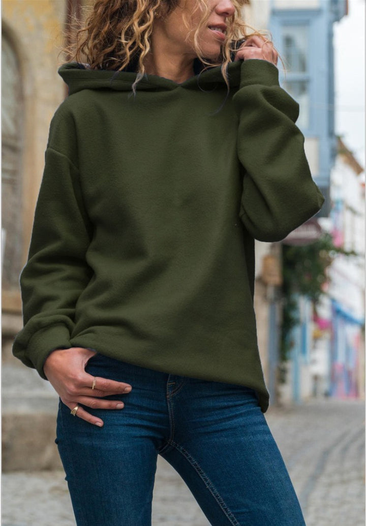 Sweat à capuche pour femmes en coton doux et respirant Levoire