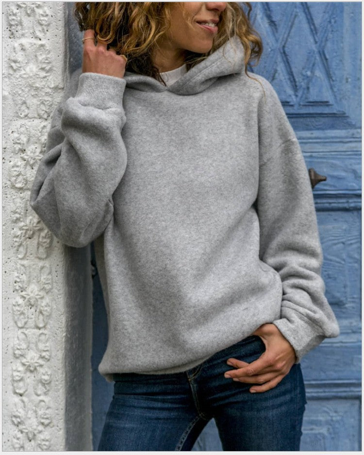 Sweat à capuche pour femmes en coton doux et respirant Levoire