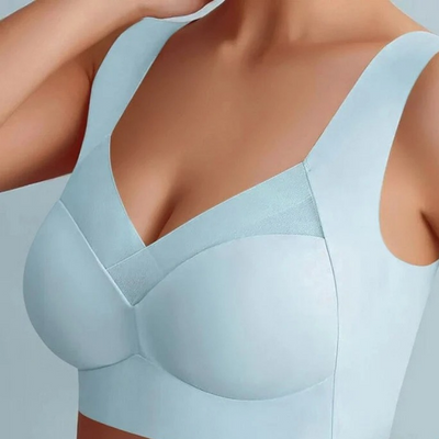 Levoire | Confortable Sans Couture Soutien Gorge 3x Bleu clair (1+2 Gratuits)