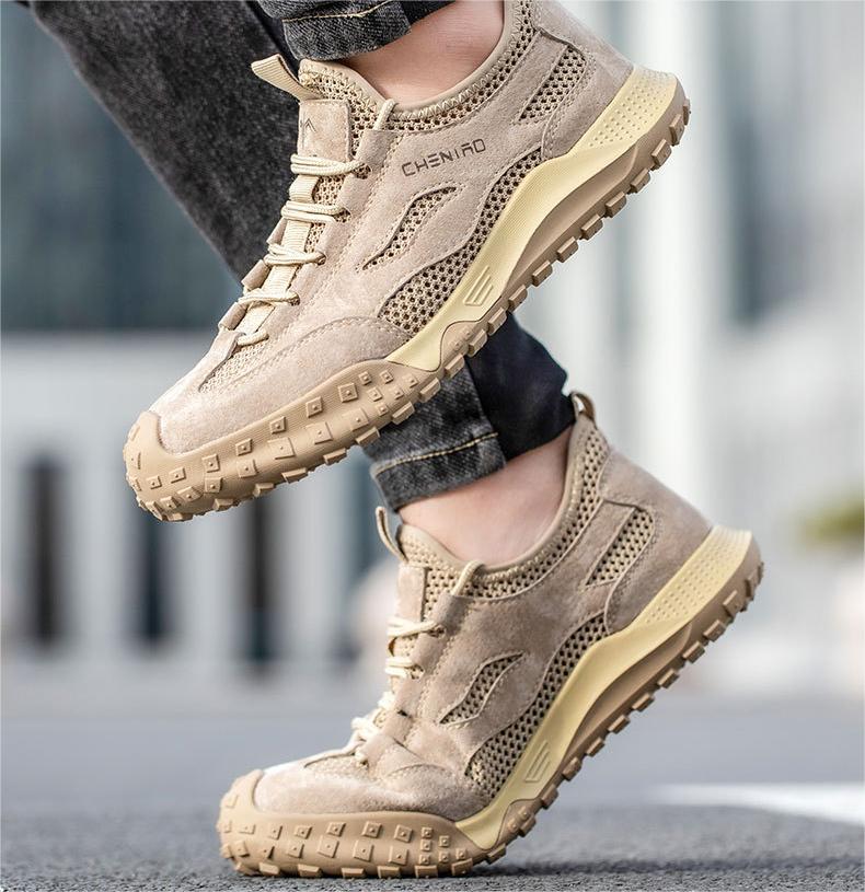 Levoire | Légers Et Respirants Chaussures De Sécurité Khaki