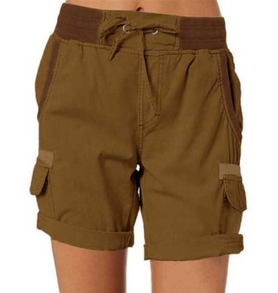 Levoire | Short Cargo Utility Femme Pantalon Court Braun