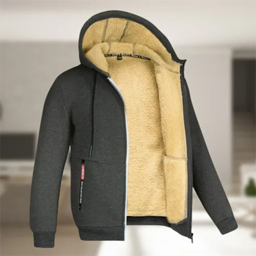 Levoire | Veste chaude avec fermeture éclair et capuche