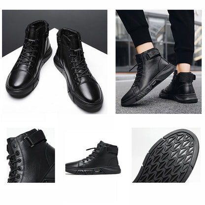 Levoire | Bottes en cuir noires