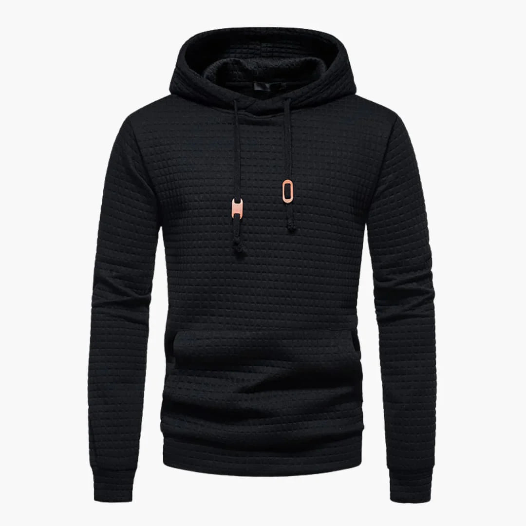 Levoire | Pull À Capuche Confortable Noir