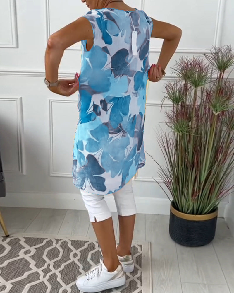 Levoire | Robe De Loisir Pour Femmes Avec Des Fleurs