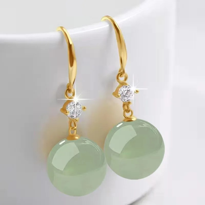 Levoire | Perle Verte Pour Tippuchaînettes Or Style 3