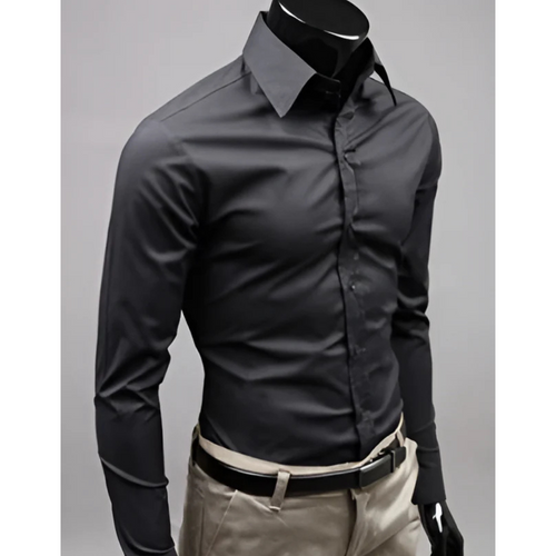 Levoire | Blouse à manches longues Slim Fit avec fermeture à boutons