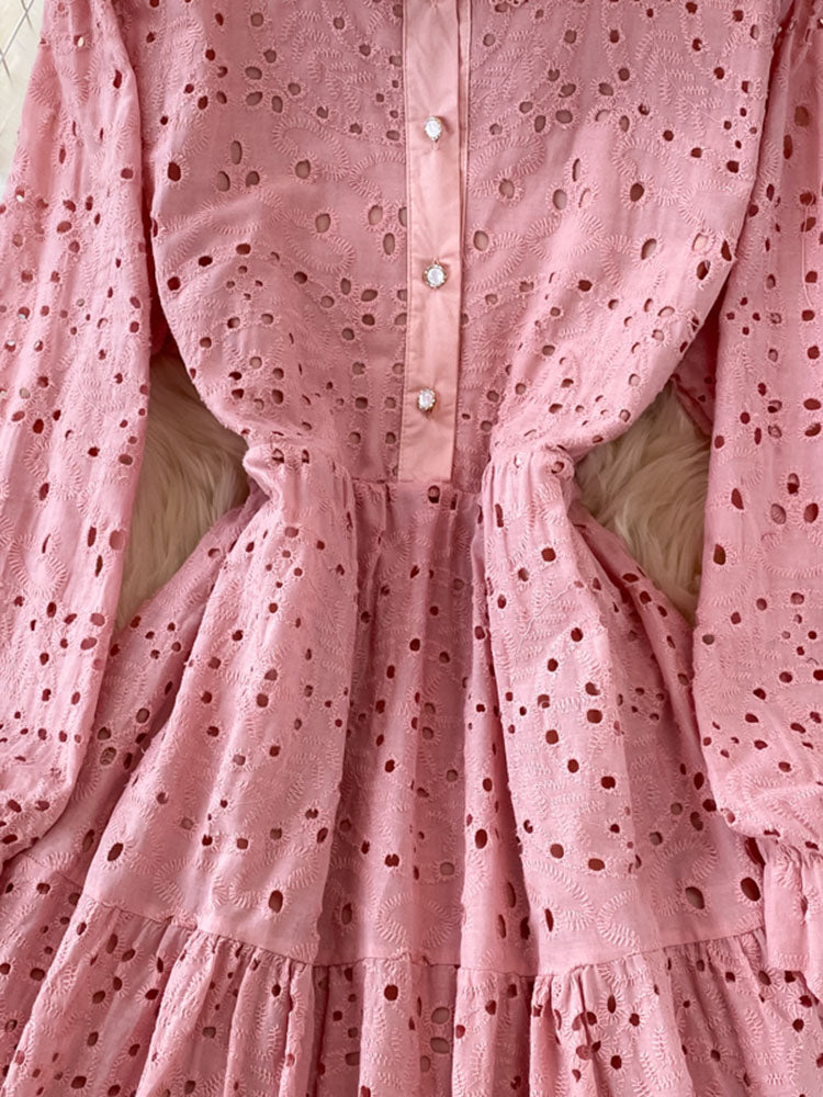 Levoire | Robe À Manches Longues Ösen