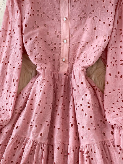 Levoire | Robe À Manches Longues Ösen