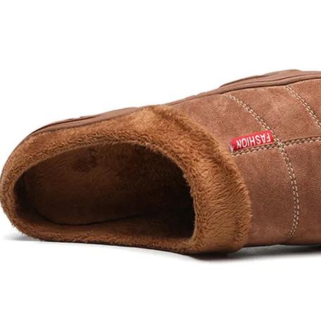 Levoire | Chaussons Doublés Polaire Antidérapants