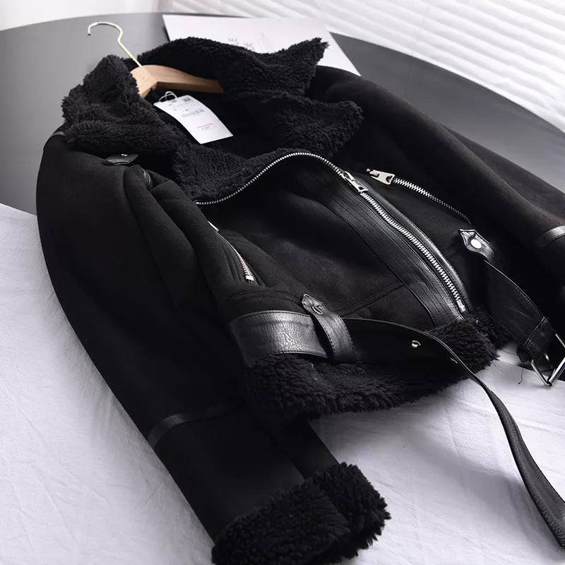 Levoire | d'hiver en daim Olivia - Chaud et élégant