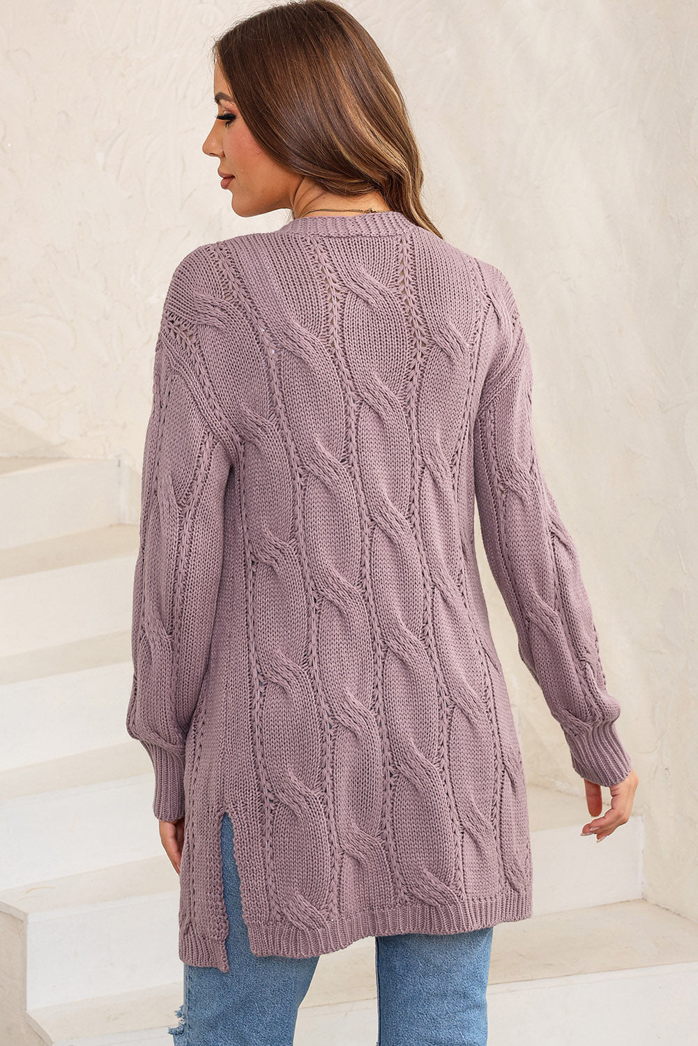 Levoire | Cardigan En Tricot À Motifs Ouverts