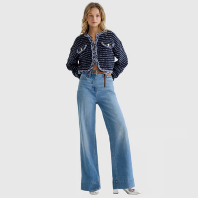 Levoire | Pantalons En Denim Longs Et Larges