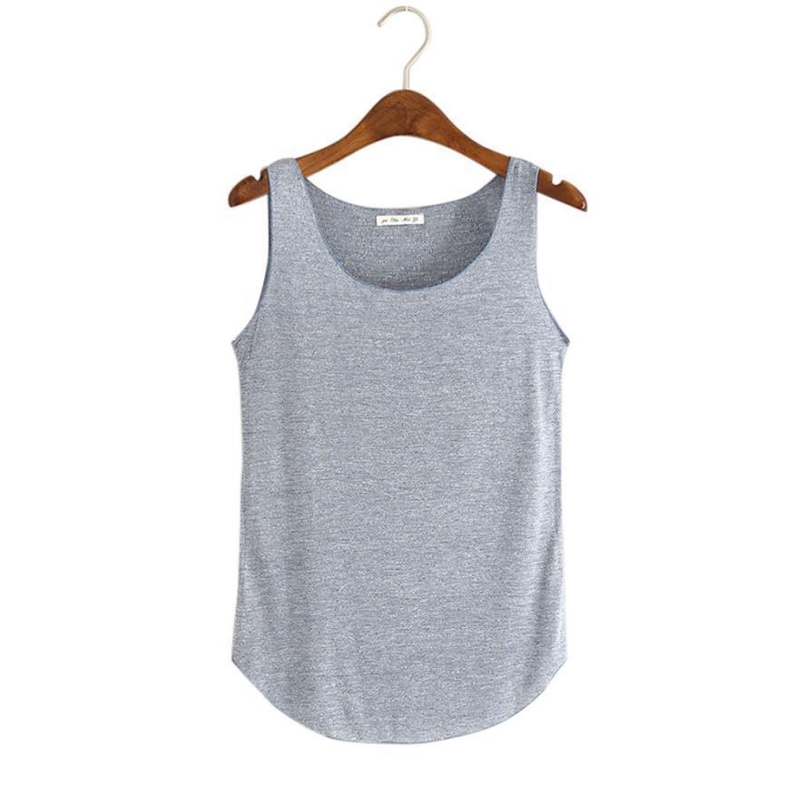 Levoire | Débardeur avec Tissu Légère et Confortable pour Femmes Gris