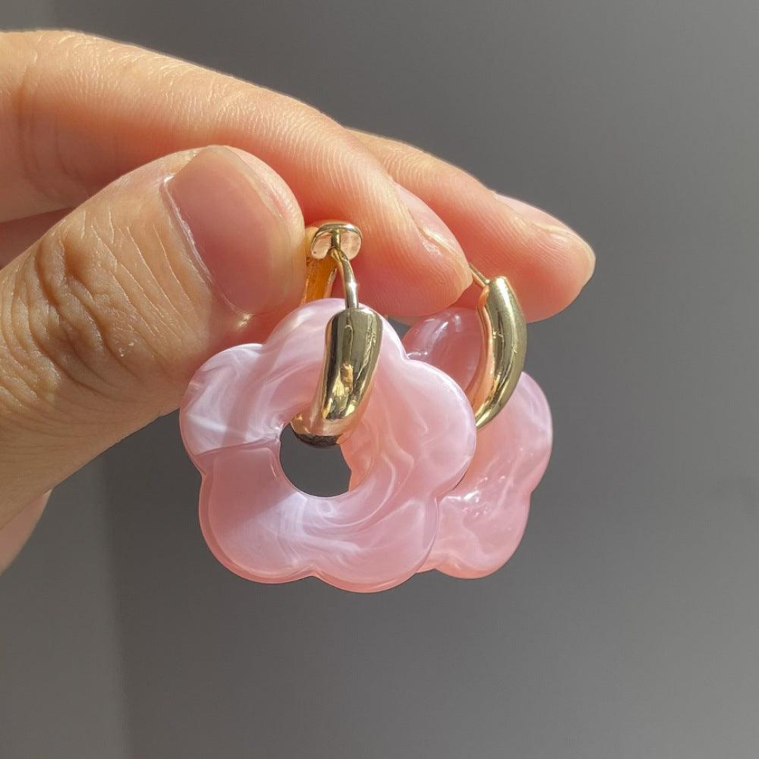 Levoire | Boucles D'Oreilles Amore Pour Femmes En Plaqué Or Rose