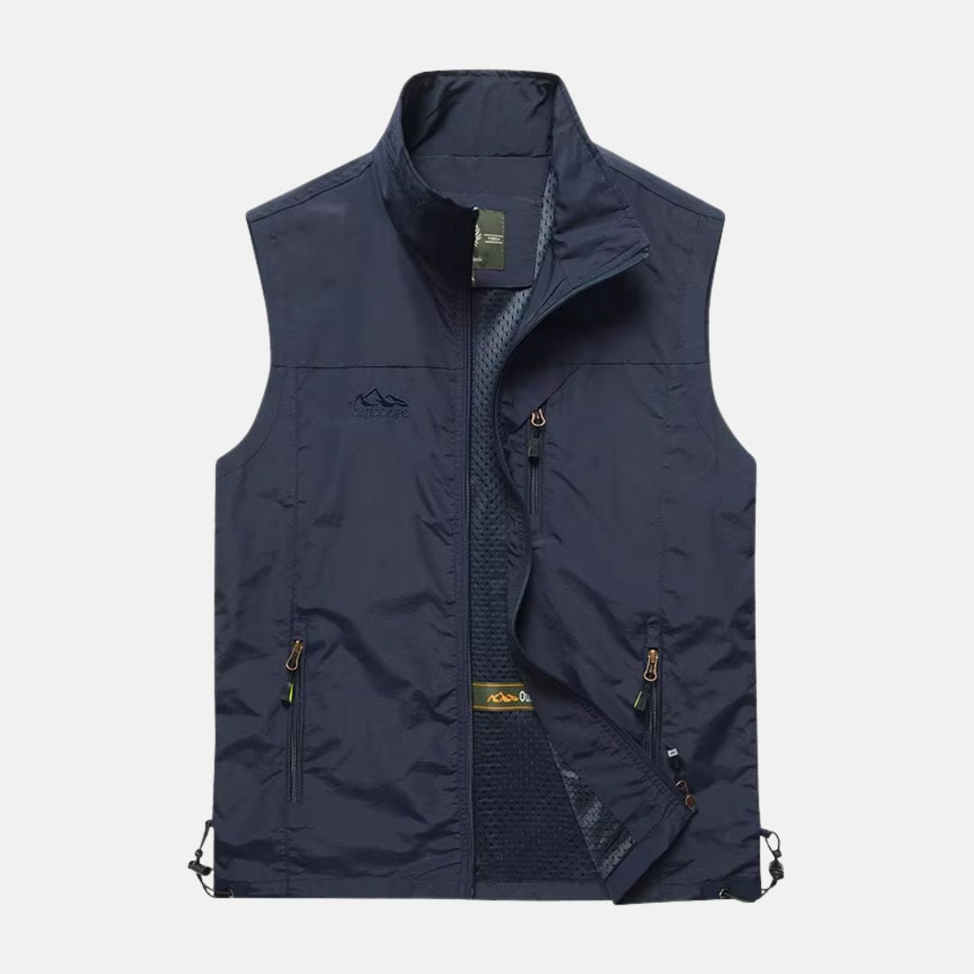 Levoire | Gilet Multifonction Léger Avec Poches Pour Hommes