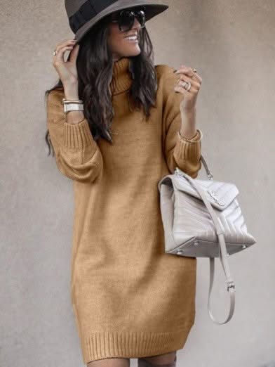 Levoire | Pörrökaula Confort Chic Pour Femmes Idéal Pour L'Automne Et Vert olive