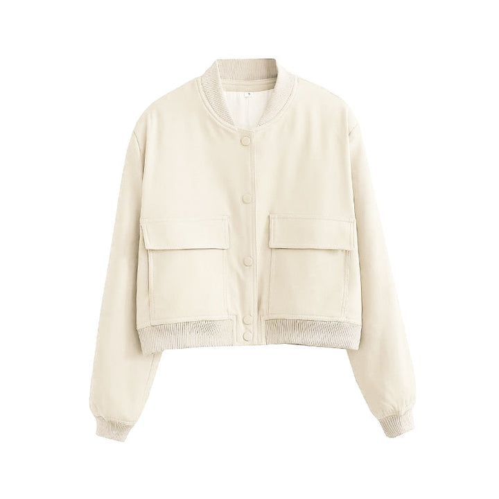 Levoire | Veste Courte Tendance Pour Femmes Avec Col Bomber
