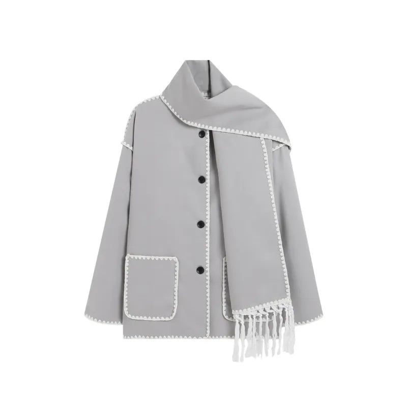 Levoire | Veste En Laine Confortable Gris