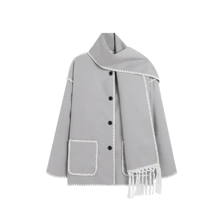 Levoire | Veste En Laine Confortable Gris