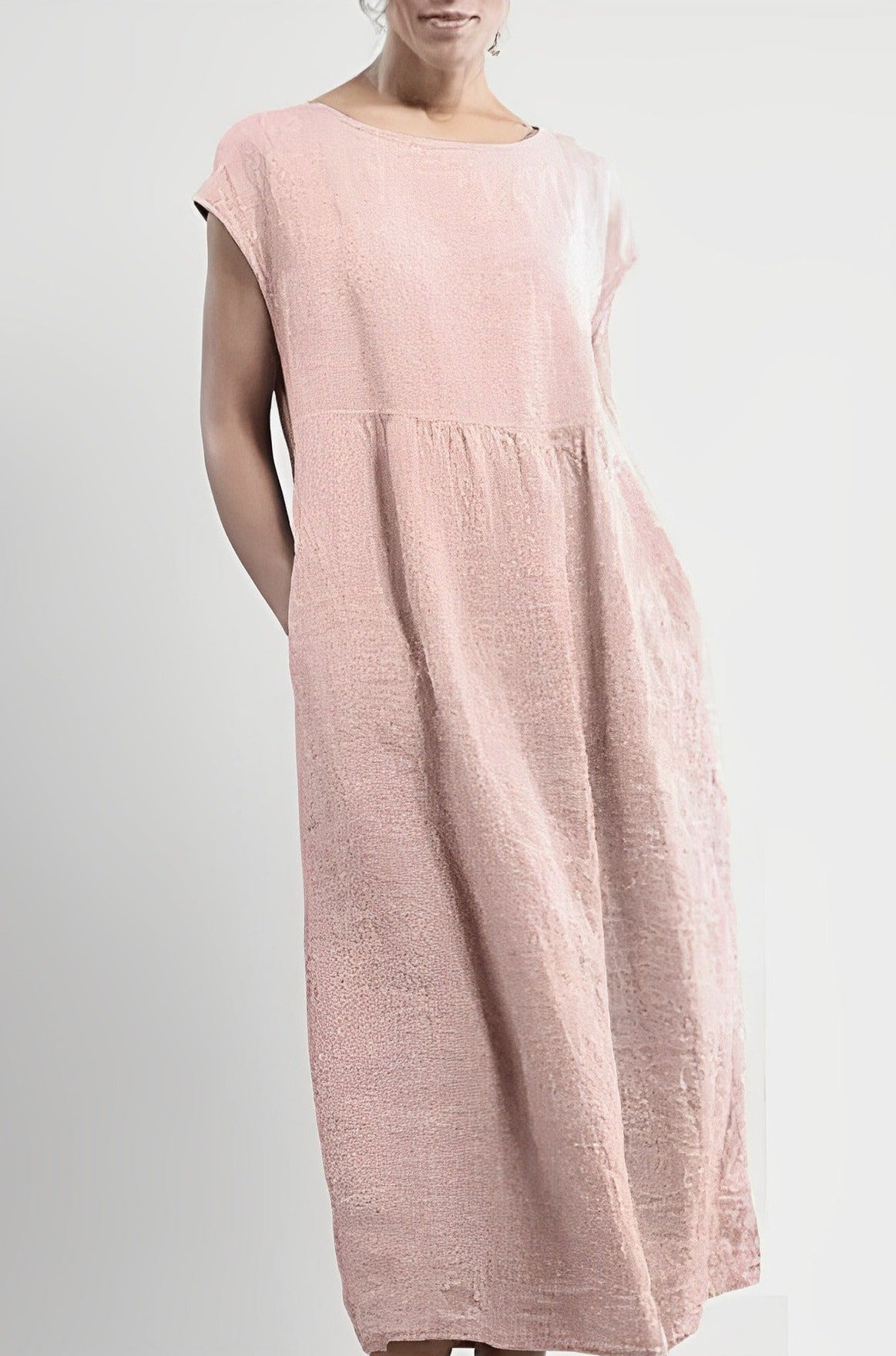 Levoire | Robe Élégante Style Vintage Rosa